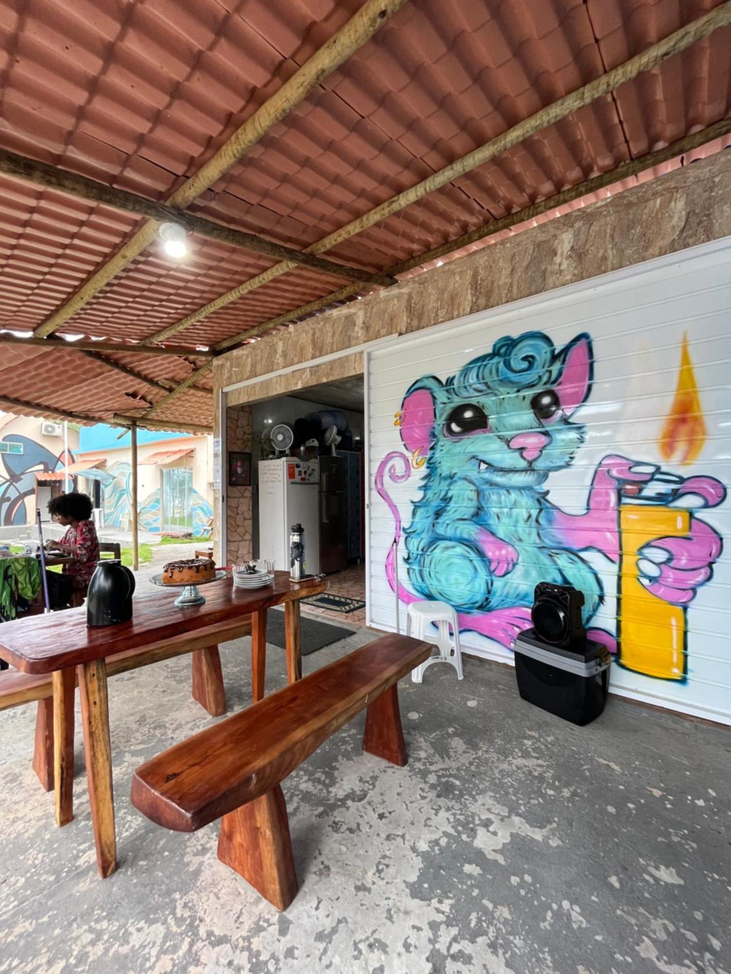 Vila Dos Gnomos Paraiso Mistico Pe Na Areia Ilhéus Eksteriør billede